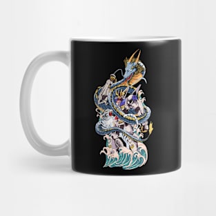 Barbatos Lupus Rex Epic Tiger & Dragon Power in the Sea Mug